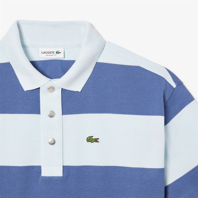 Lacoste Boys Polo Shirt Ruisseau/Primevere - Image 3