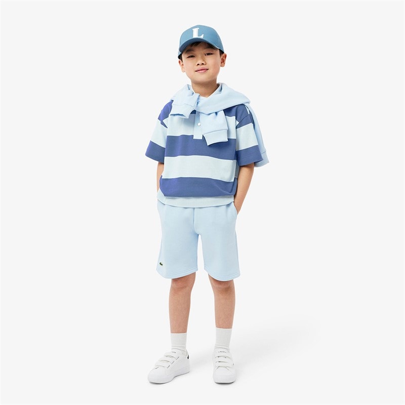 Lacoste Boys Polo Shirt Ruisseau/Primevere - Image 4