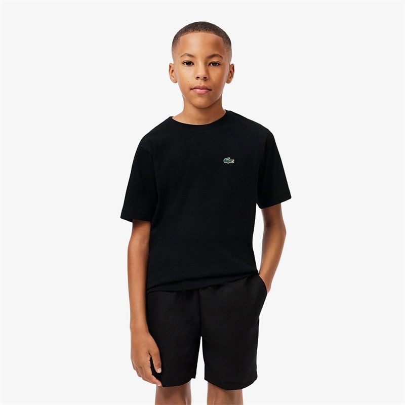 Lacoste Boys T-Shirt Noir - Image 1