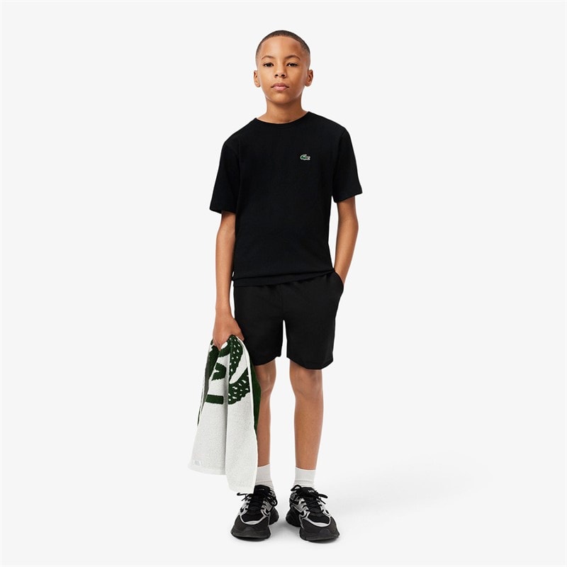 Lacoste Boys T-Shirt Noir - Image 4