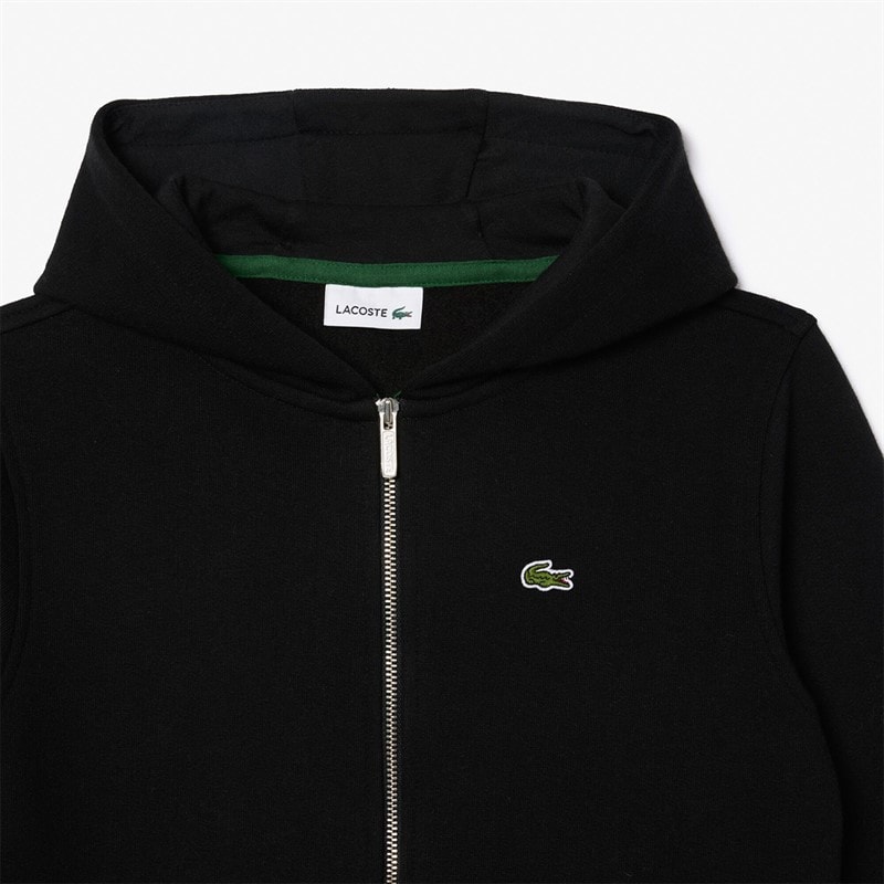 Lacoste Boys Hoodie Noir - Image 3