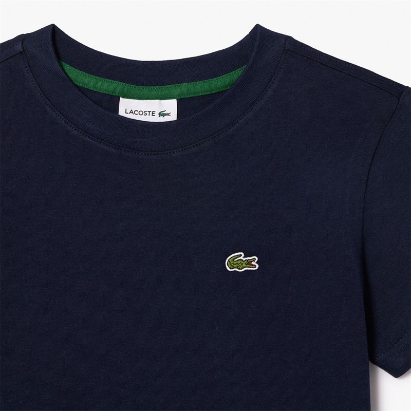 Lacoste Boys T-Shirt Marine - Image 3