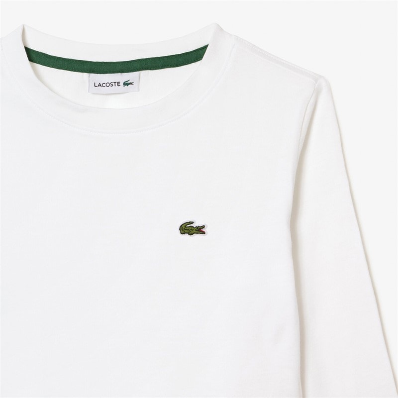 Lacoste Boys Tops Blanc - Image 3
