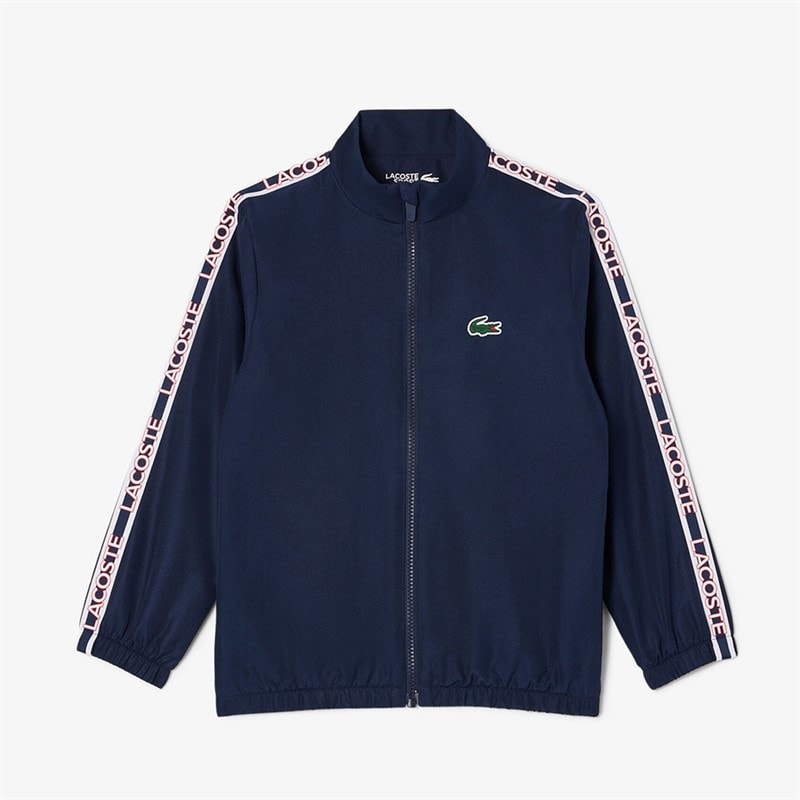 Lacoste Boys Tracksuit Marine/Grenadine - Image 2