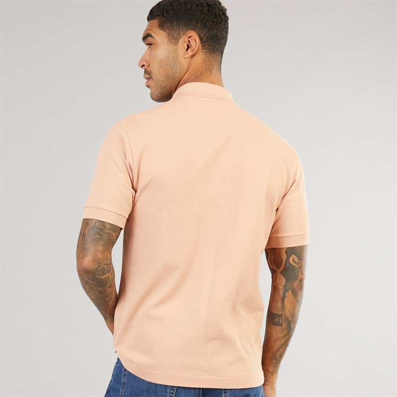 Lacoste Mens Polo Shirt Latte - Image 2