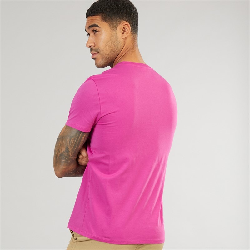 Lacoste Mens T-Shirt Malva - Image 2