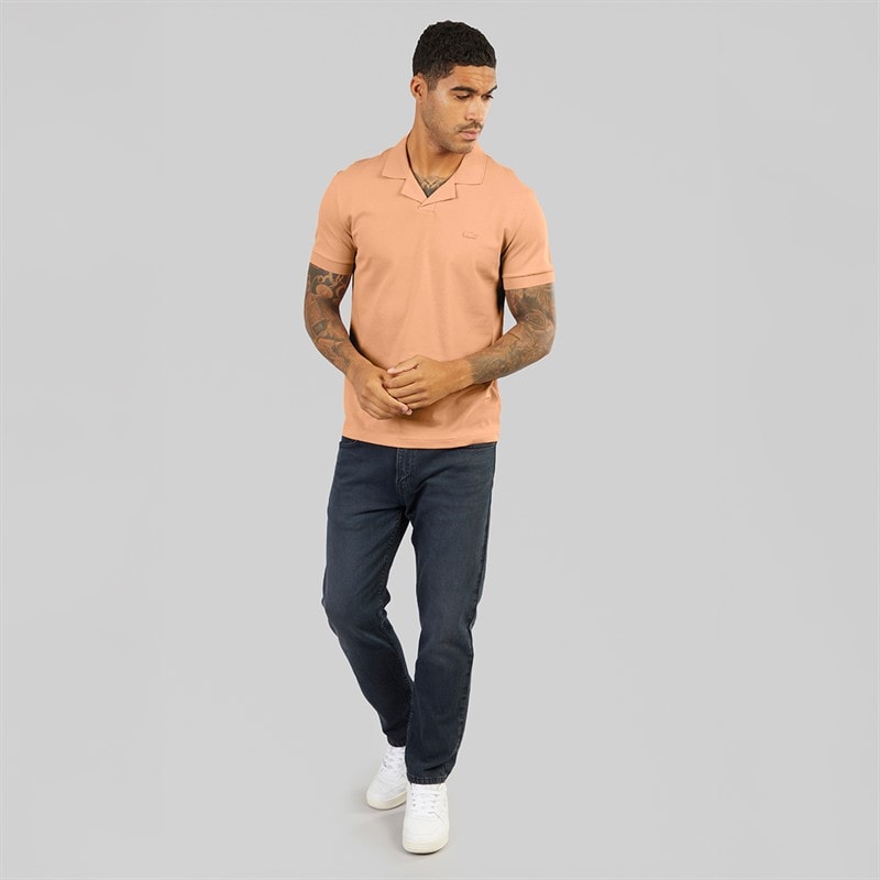 Lacoste Mens Polo Shirt Latte - Image 4
