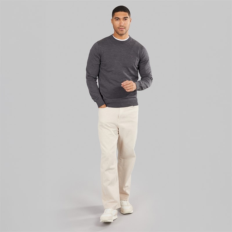 Lacoste Mens Crew Neck Sweatshirt Pitch Chine - Image 4