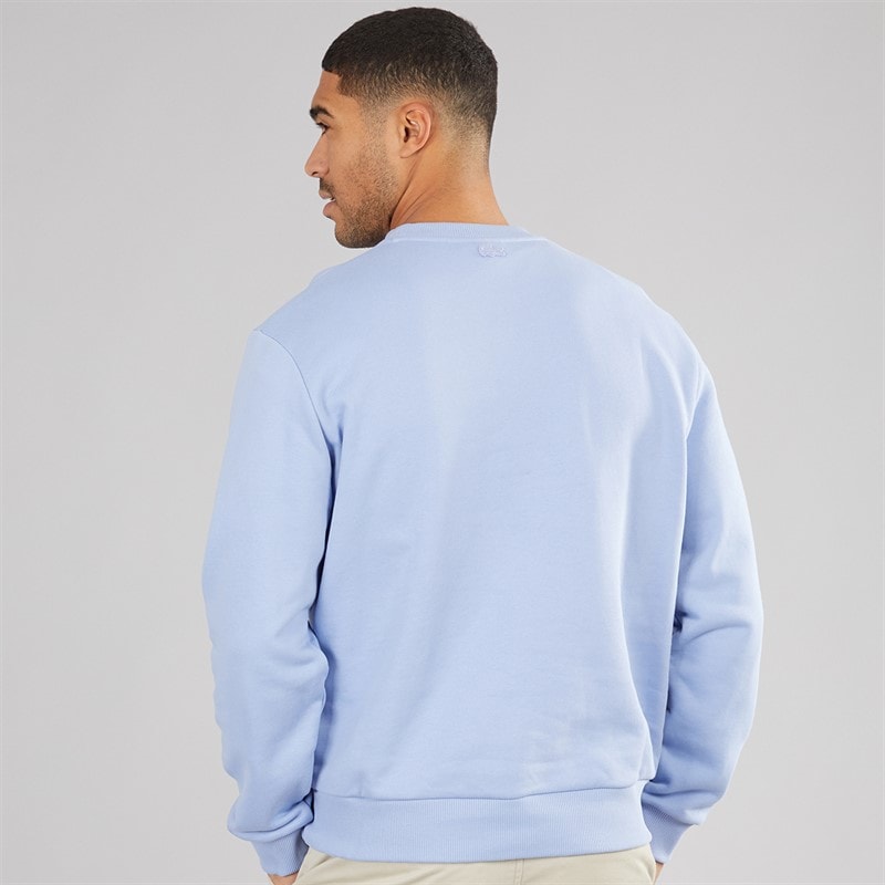 Lacoste Mens Sweatshirt Delphinium - Image 2