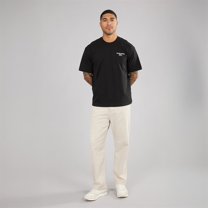 Lacoste Mens T-Shirt Black - Image 4