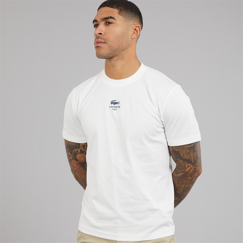 Lacoste Mens T-Shirt Flour - Image 1