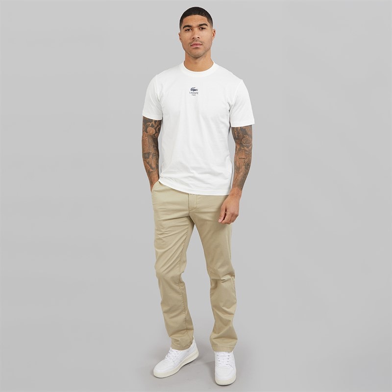 Lacoste Mens T-Shirt Flour - Image 4