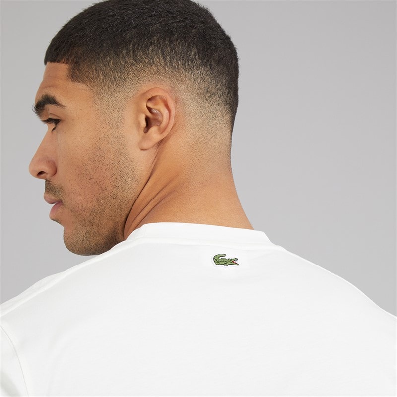 Lacoste Mens T-Shirt Flour - Image 5