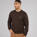 Lacoste Mens Crew Neck Sweatshirt Port 0