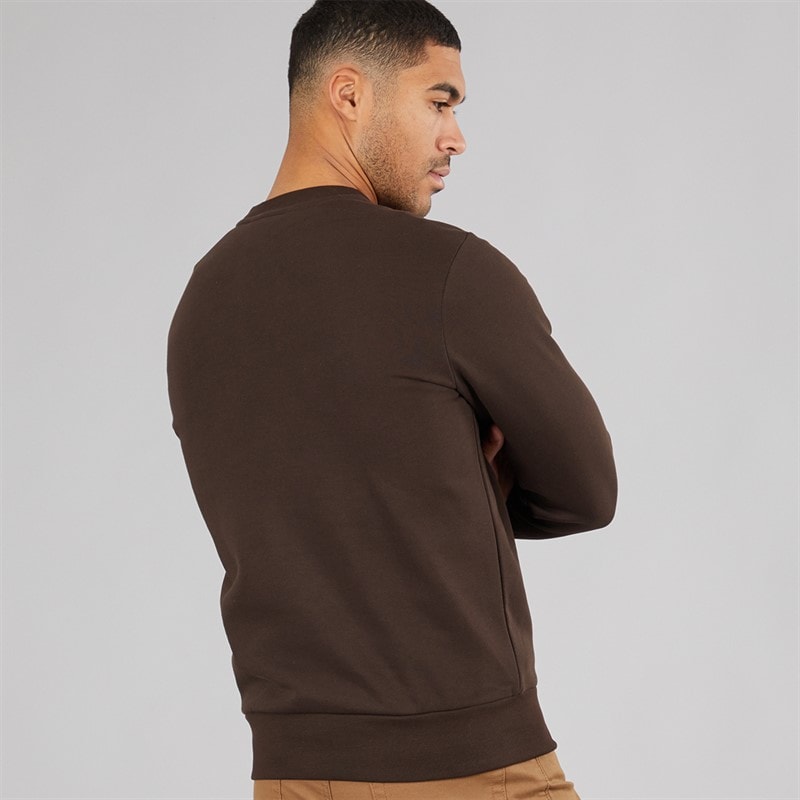 Lacoste Mens Crew Neck Sweatshirt Port 0 - Image 2