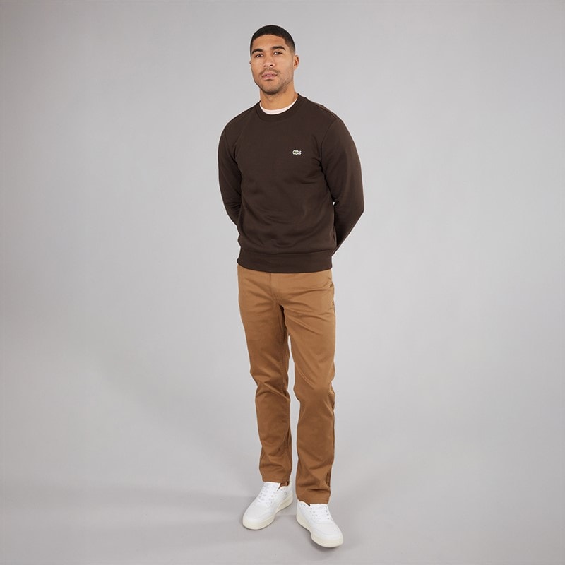 Lacoste Mens Crew Neck Sweatshirt Port 0 - Image 4