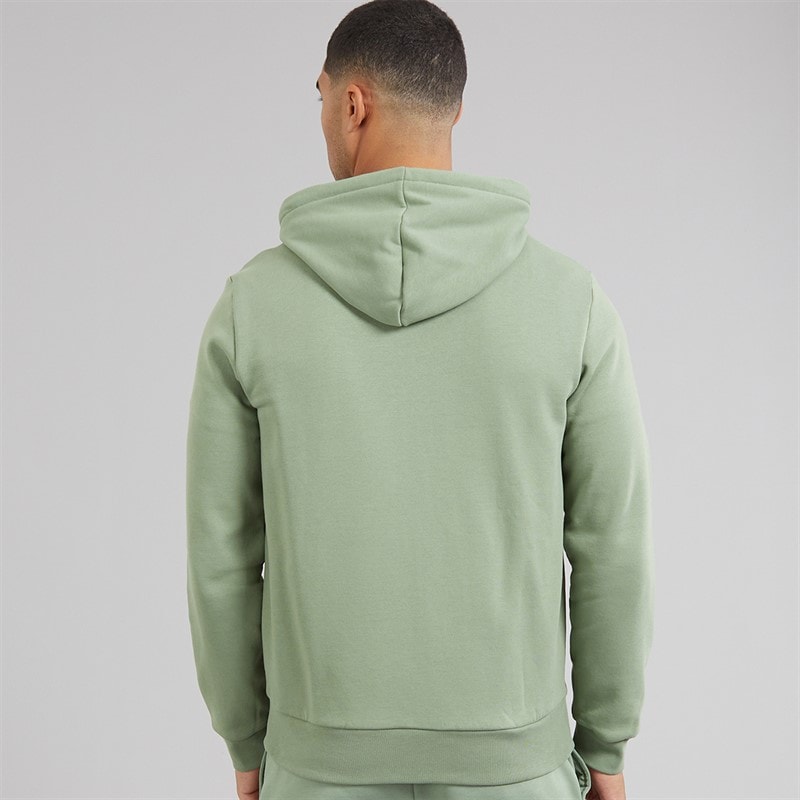 Lacoste Mens Zip Up Hoodie Thyme - Image 2