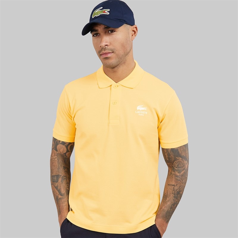 Lacoste Mens Polo Shirt Sesame - Image 1