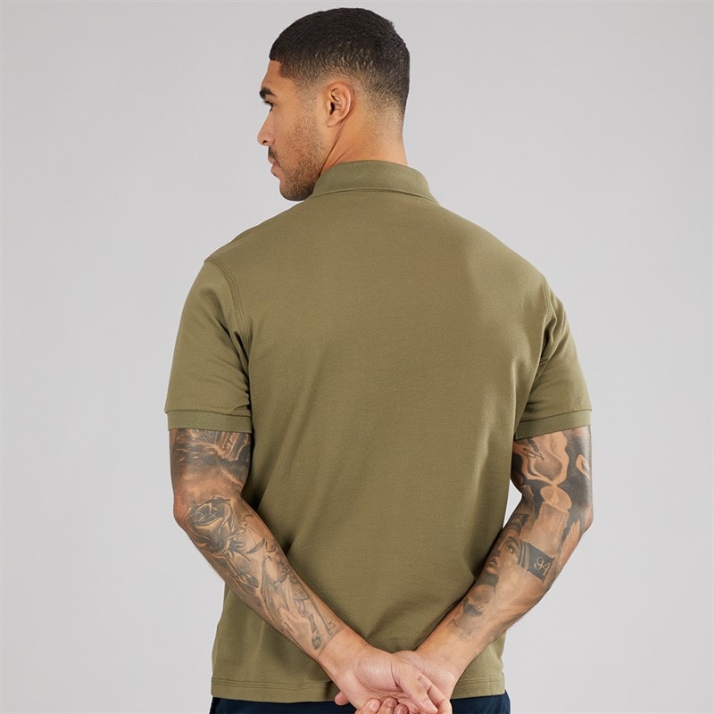 Lacoste Mens Polo Shirt Olive - Image 2