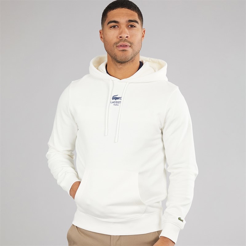 Lacoste Mens Hoodie Flour - Image 2
