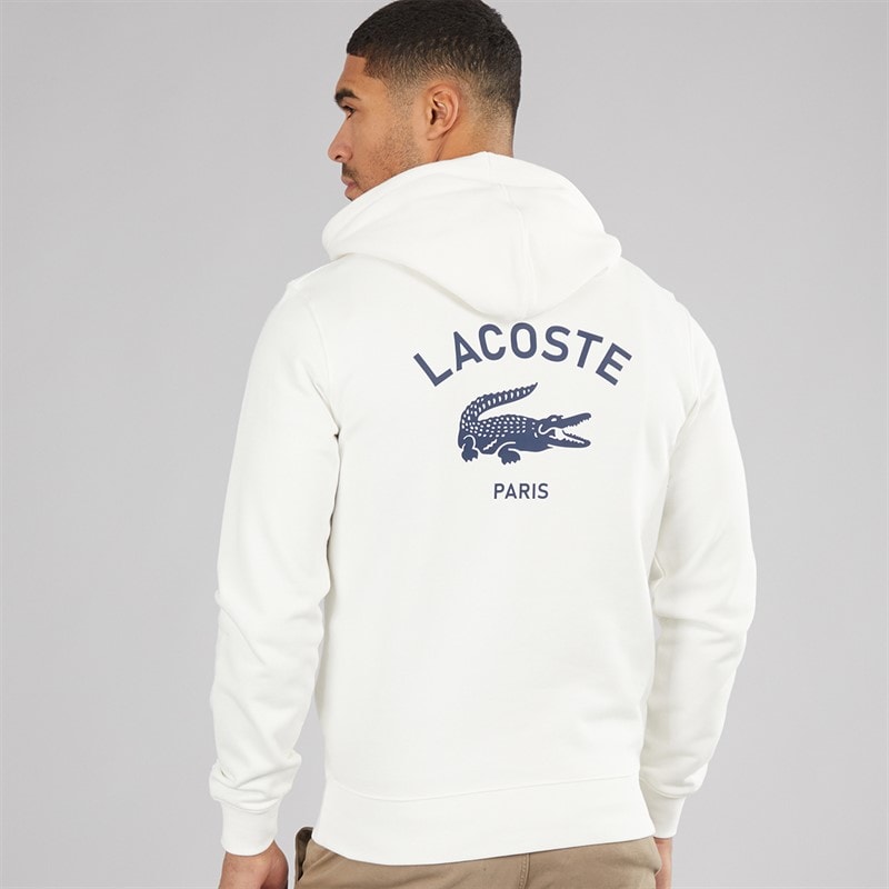 Lacoste Mens Hoodie Flour - Image 3
