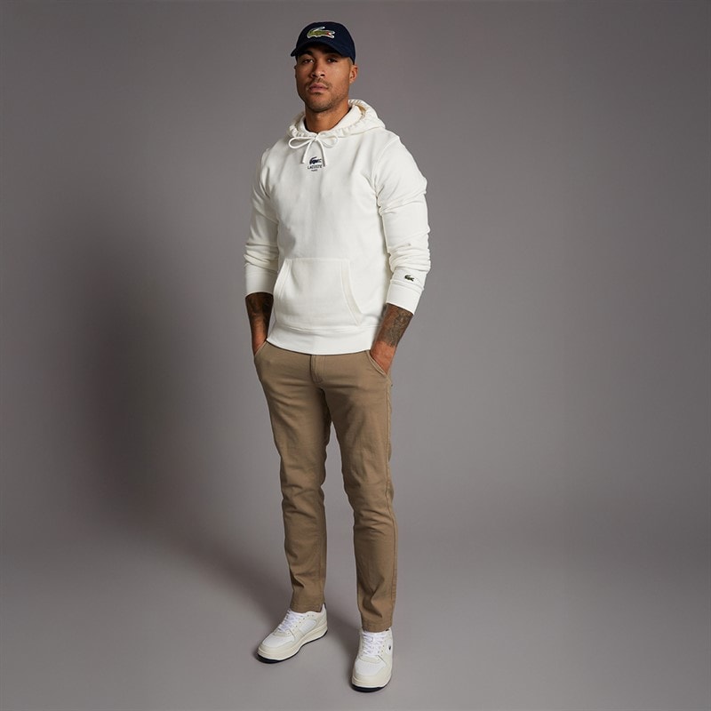 Lacoste Mens Hoodie Flour - Image 4