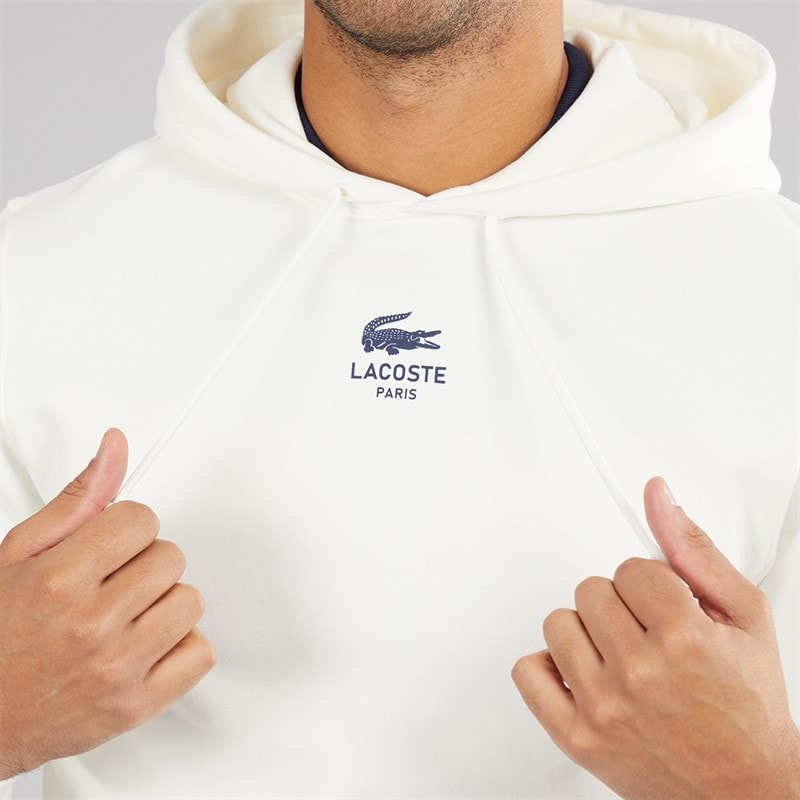 Lacoste Mens Hoodie Flour - Image 5