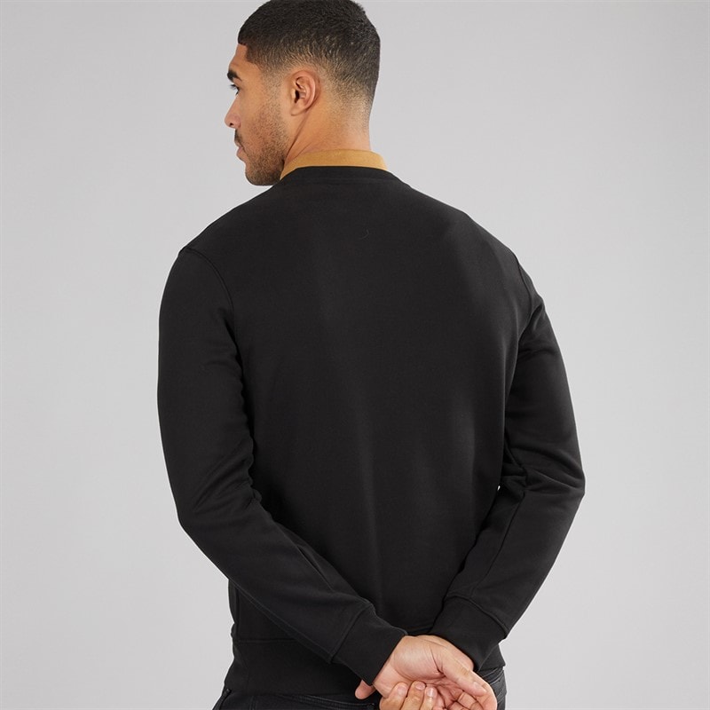Lacoste Mens Sweatshirt Black - Image 2