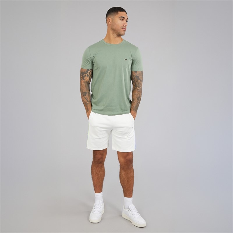 Lacoste Mens Crew Neck T-Shirt Thyme - Image 4