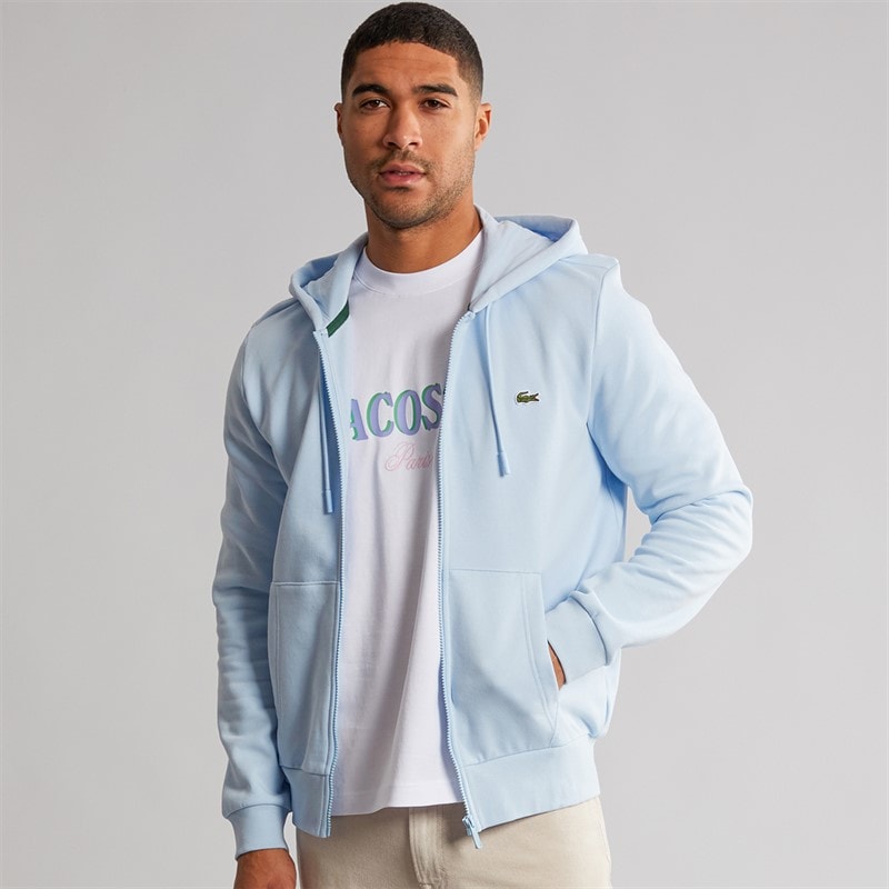 Lacoste Mens Zip Up Hoodie Rill