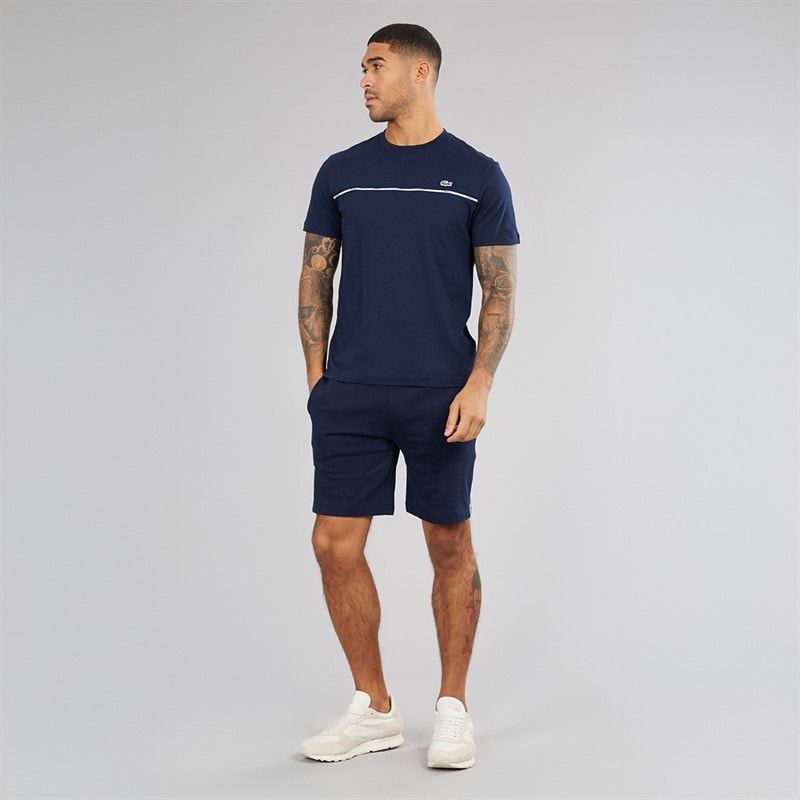Lacoste Mens Shorts Navy Blue - Image 4