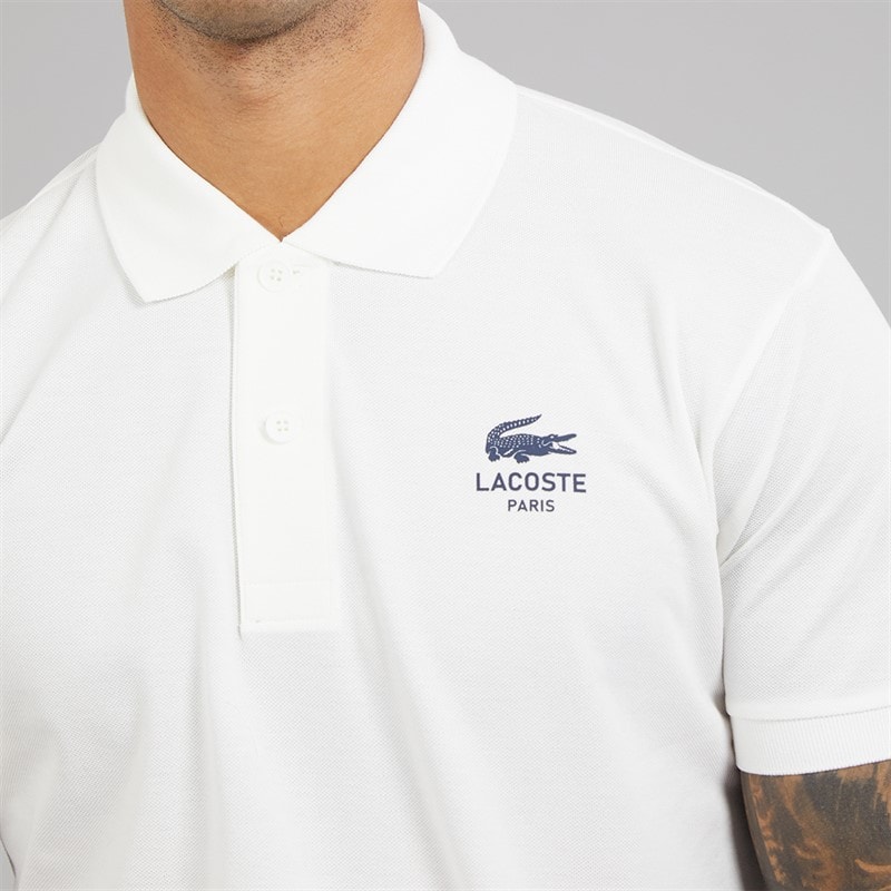 Lacoste Mens Polo Shirt Flour - Image 3