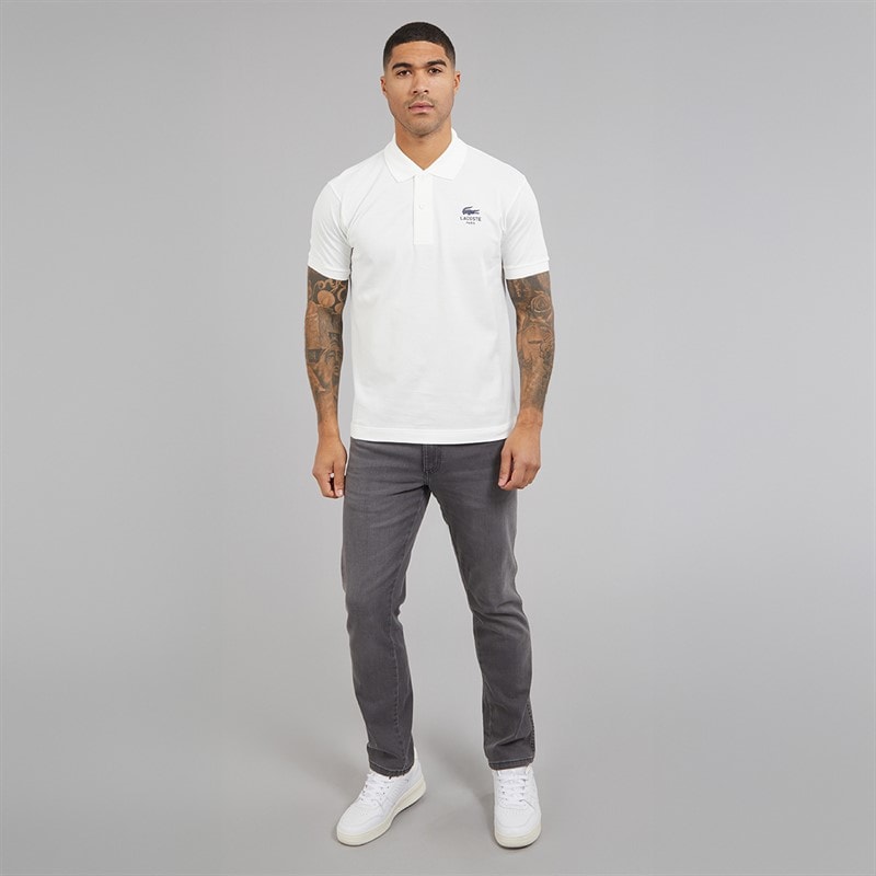 Lacoste Mens Polo Shirt Flour - Image 4