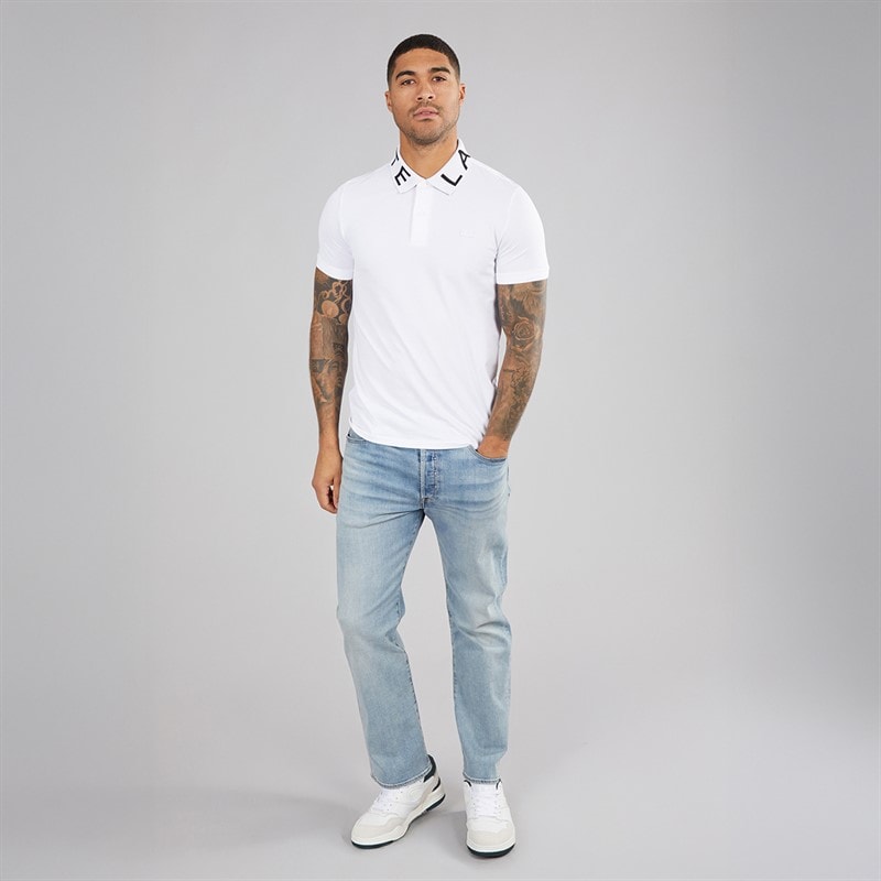 Lacoste Mens Polo Shirt White - Image 4