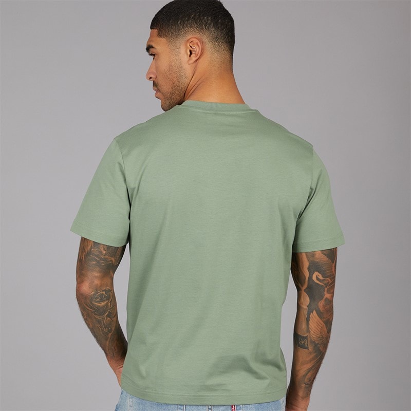 Lacoste Mens Crew Neck T-Shirt Thyme - Image 2