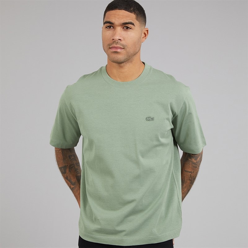 Lacoste Mens Crew Neck T-Shirt Thyme - Image 1