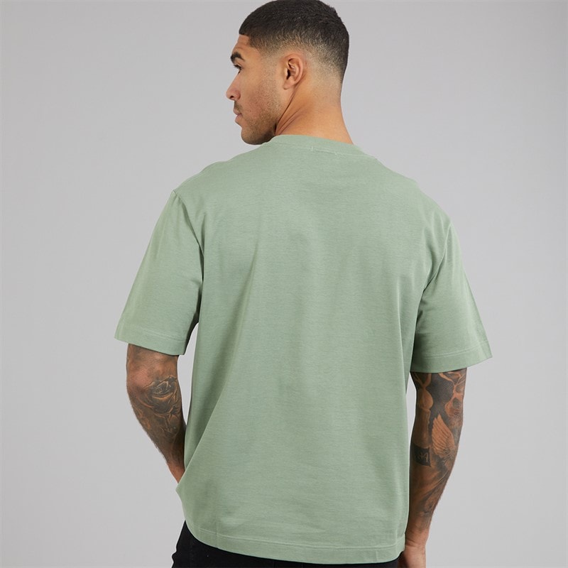 Lacoste Mens Crew Neck T-Shirt Thyme - Image 2