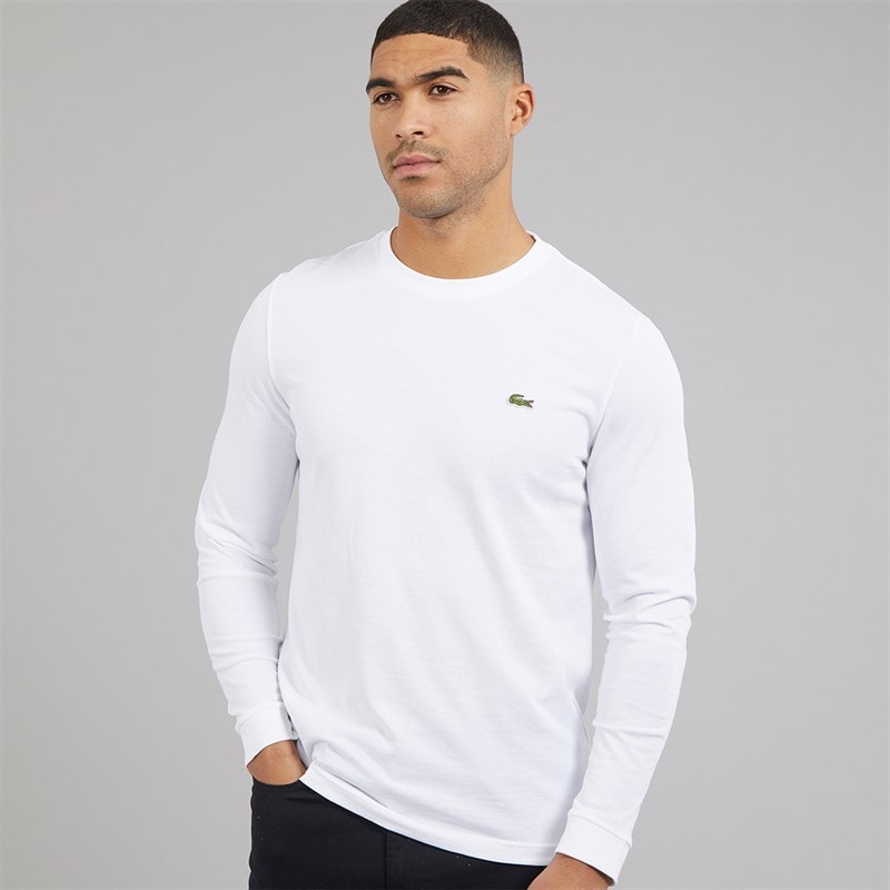 Lacoste Mens T-Shirt White - Image 1
