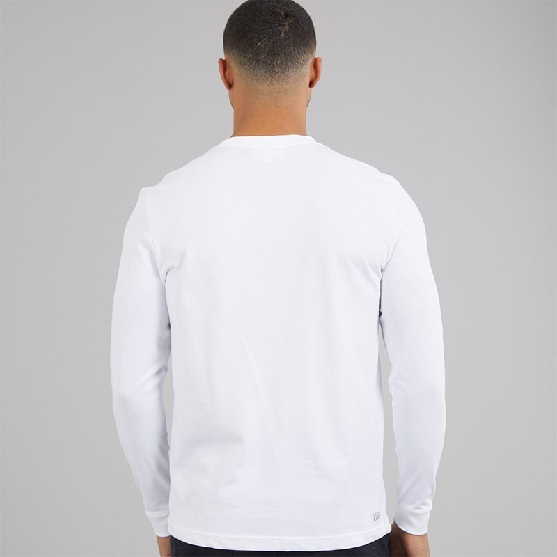 Lacoste Mens T-Shirt White - Image 2