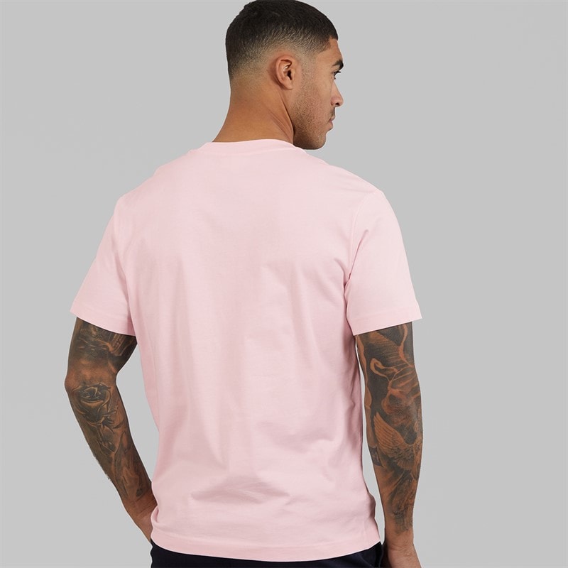 Lacoste Mens Crew Neck T-Shirt Flamingo - Image 2