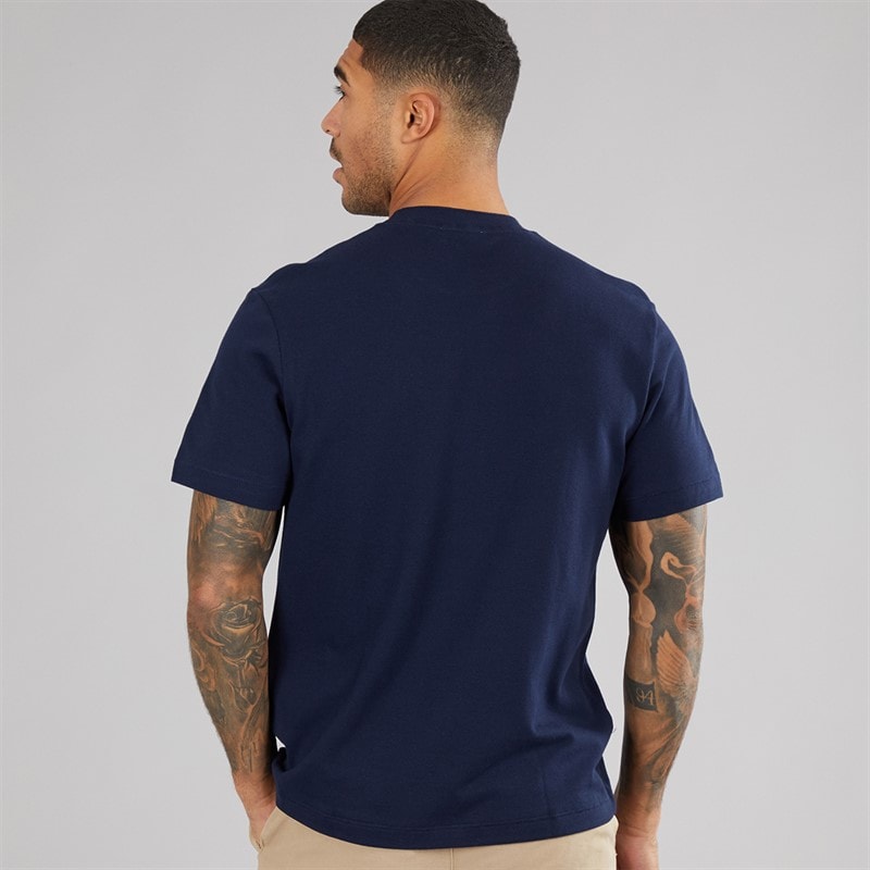 Lacoste Mens T-Shirt Navy Blue - Image 2