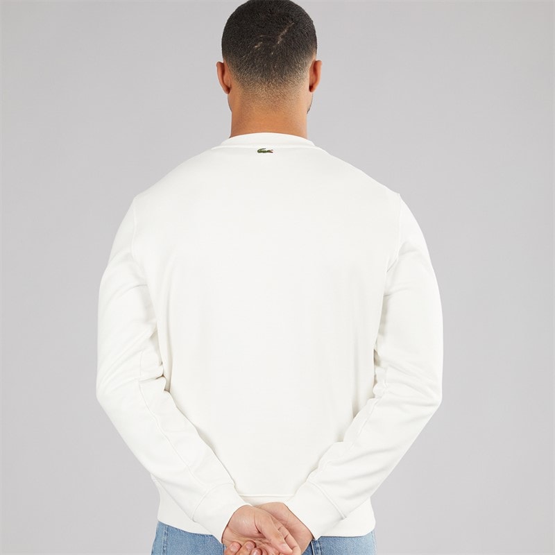 Lacoste Mens Sweatshirt Flour - Image 2