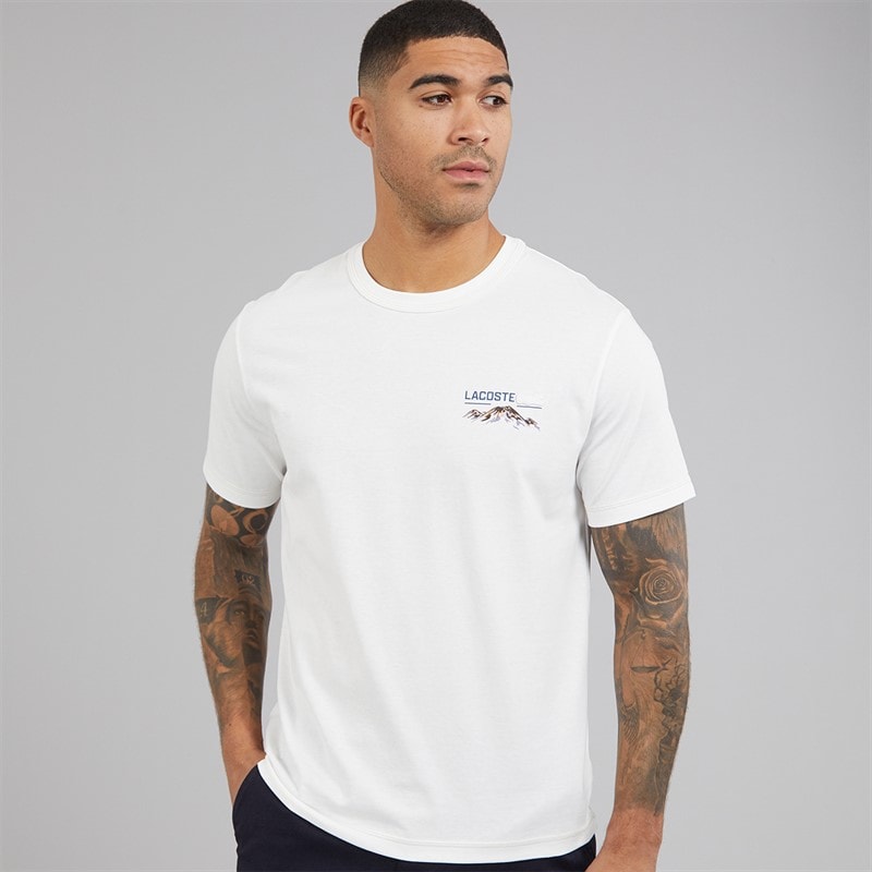 Lacoste Mens T-Shirt Flour - Image 2