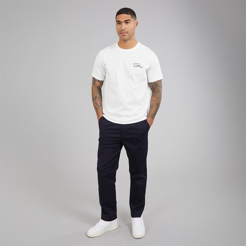 Lacoste Mens T-Shirt Flour - Image 4