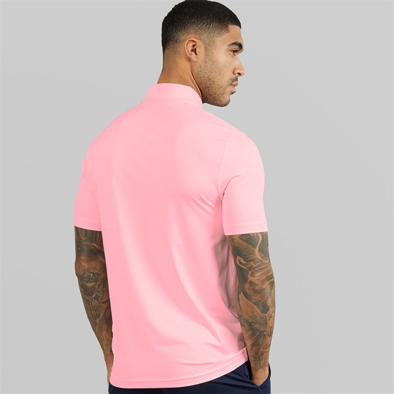 Lacoste Mens Regular Fit Polo Shirt Light Pink - Image 2