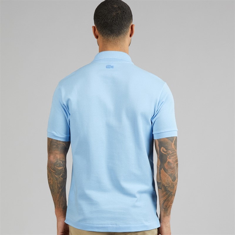 Lacoste Mens Polo Shirt Pale Blue - Image 2