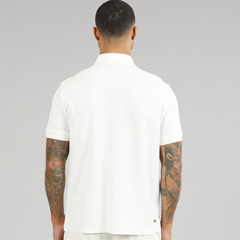 Lacoste Mens Polo Shirt White - Image 2