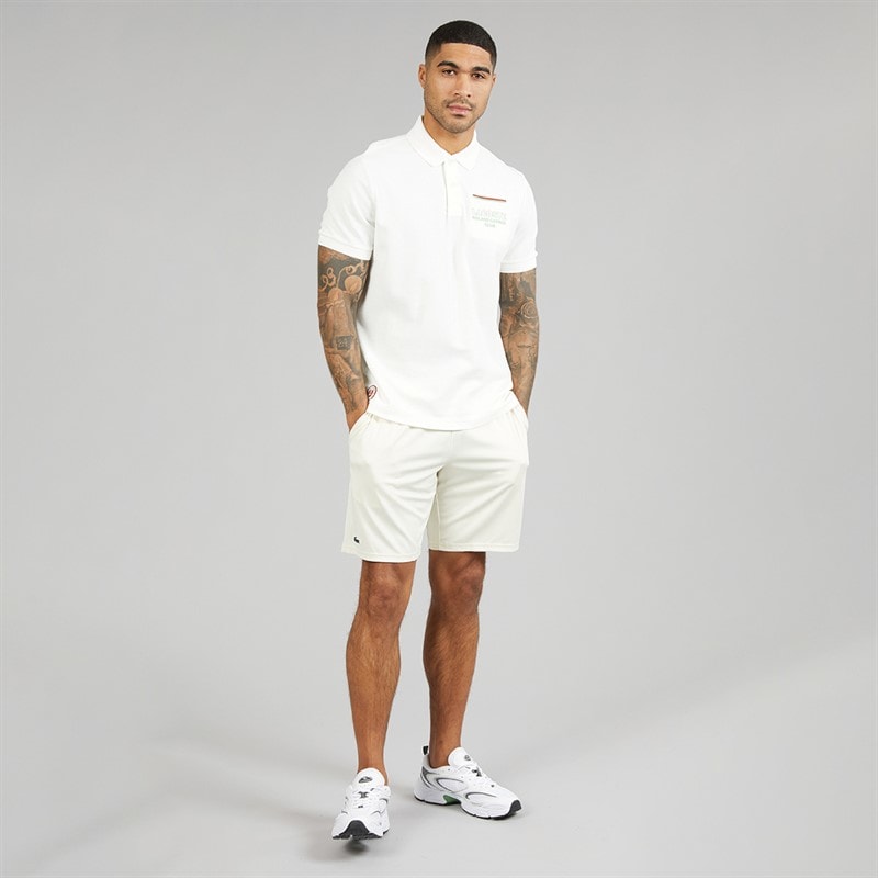 Lacoste Mens Polo Shirt White - Image 4