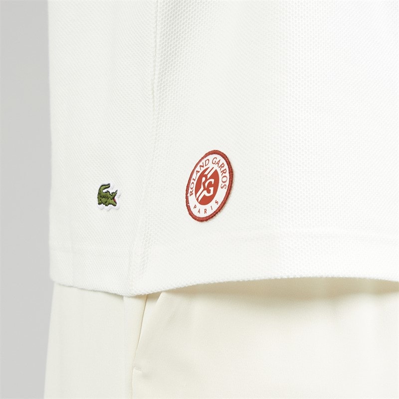 Lacoste Mens Polo Shirt White - Image 5