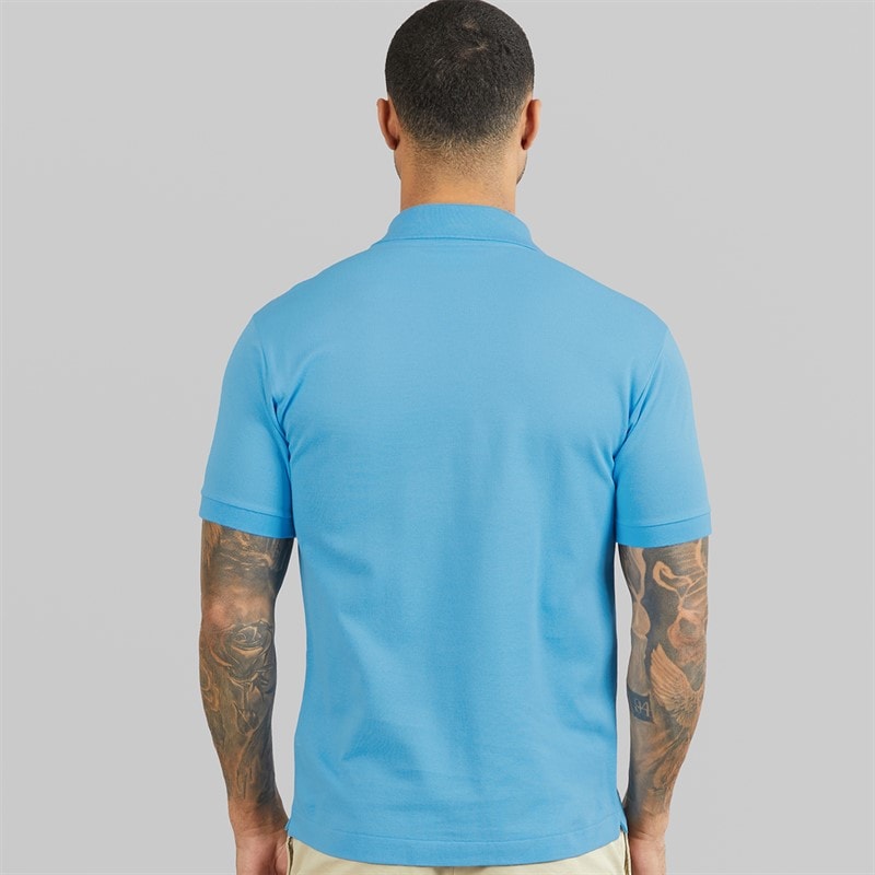 Lacoste Mens Classic Fit Polo Shirt Celest Blue - Image 2